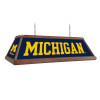 Michigan, Wolverines, Premium, Wood, Billiard, Pool, Table, Light, Lamp, NCMICH-330-01A, NCMICH-330-01B, The Fan-Brand, 686082112604