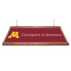 Minnesota Golden Gophers: Premium Wood Pool Table Light