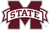 Mississippi State Bulldogs: Premium Wood Maroon Pool Table Light