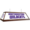 Northwestern, Wildcats, Premium, Wood, Billiard, Pool, Table, Light, Lamp, NCNWWC-330-01A, NCNWWC-330-01B, The Fan-Brand, 688187935270