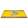 South Dakota State Jackrabbits: Premium Wood Yellow Pool Table Light