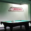 Stanford Cardinal: Premium Wood White Pool Table Light