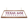 Texas A&M Aggies: Premium Wood White Pool Table Light