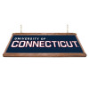 UConn Huskies: Premium Wood Pool Table Light