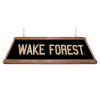 Wake Forest Demon Deacons: Premium Wood Black Pool Table Light