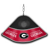 Georgia Bulldogs: U of G - Black/Red Game Table Light