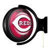 MBCINC-115-01, Cincinnati, Cin, Cincy, Reds, CINC,  Original, Round, Rotating, Lighted, Wall, Sign, The Fan-Brand, 704384950639, LED