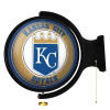 MBKCTY-115-01A, KCR, KC, Kansas City, Royals, KS,  Original, Round, Rotating, Lighted, Wall, Sign, The Fan-Brand, 704384951315, LED