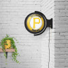 Pittsburgh Pirates: Original Round Rotating Lighted Wall Sign
