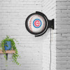 Chicago, Chi, Cubs, Cubbies, CHIC, Baseball, Original, Round, Rotating, Lighted, Wall, Sign, MBCUBS-115-31, The Fan-Brand, MLB, 704384950257