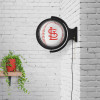 STL, St Louis, Cards, Cardinals, Baseball, Original, Round, Rotating, Lighted, Wall, Sign, MBSTLC-115-31, The Fan-Brand, MLB, 704384952411