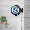 NHTBLG-115-01, TB, Tampa, Bay, Lightning, Original, Round, Rotating, Lighted, Wall, Sign, NHTBLG-115-01, NHL, The Fan-Brand, 686878993851