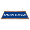 Montreal, Mon, Canadiens, Canadians, Premium Wood, 4-ft, Florescent, Wooden, Pool, Billiard, Table, Light, lamp, NHL, The Fan-Brand, 686082113694