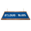 St. Louis Blues: Premium Wood Pool Table Light