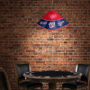 MBNATIONALS-410-01A, WAS, Washington, Nationals, Blue/Red  Game  Table  Light  Lamp, MLB, 704384966760