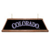 MBROCKIES-330-01A, COL, Colorado, Rockies, Premium, Wood, Billiard, Pool, Table, Light, Lamp, MLB, The Fan-Brand, "A" Version, 704384965640