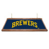 Milwaukee Brewers: Premium Wood Pool Table Light "A" Version