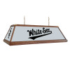 MBWHITE SOX-330-01B, Chicago, Chi, White, Sox, CHIC, Whitesox, Premium, Wood, Billiard, Pool, Table, Light, Lamp, MLB, The Fan-Brand, "B" Version, 704384966807