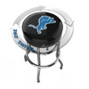 Detroit Lions 30" Chrome Bar Stool