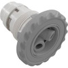 25591-251-000, Poly Jet, 3-3/8", Face, Dia, Twin Roto, Gray, CMP,  Spa, Hot Tub, Jet Internal, Waterway, 849640016657