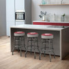 Indiana Hoosiers 30" Chrome Bar Stool