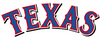 Texas Rangers 19" Double Neon Wall Clock