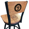 Texas, Rangers, L038, Laser, Engraved, Wood, Back, Counter, Bar, Stool, 25", 30", 36", Maple, Wood, Seat, Holland Bar Stool,TX, TEX, MLB, Fan Cave, Man Cave, L03825BWMedMplAMLBTexMedMpl, 071235084110, L03830BWMedMplAMLBTexMedMpl, 071235084851, L03836BWMedMplAMLBTexMedMpl, 071235085575