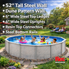6" Pretium 52" Complete Pool Package, 10 Sizes Available, FREE SHIPPING