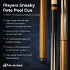 A sleek, professional-grade Sneaky Pete cue designed for serious players who want performance without flash. Built with premium maple, precision balance, and a smooth, consistent stroke.