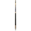Lucasi Custom Birdseye Maple Blue Luster Pool Cue – Linen Wrap, Low Deflection Shaft