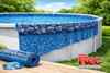 24', 24'x54", Boulder Swirl, Unibead, Hung, Beaded, J-Hook, Liner,  Above Ground, Swimming Pool, 54", Sidewall, inch, replacement, Swimline, LI2454BSU, 723815125996