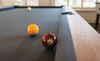 American Heritage Abbey 8' Slate Pool Table in Antique Grey