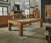 American Heritage Alta 8' Pool Table – Brushed Walnut