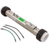 HydroQuip 0010, 4.5kW Flo-Thru Heater Assembly 26-0010-6S-K - Angle View
