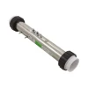Gecko S-Class 0800, 4.0kW Titanium Flo-Thru Heater Assembly 26-0800-5T-K Angle View