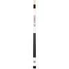 Full-length vertical product view of the Florida State Seminoles 19oz White Laser Etched 58-inch Cue on a white background, highlighting the white team-branded section, garnet-and-gold Seminoles graphics, black grip, and natural wood-colored shaft.