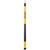Full-length vertical view of the Arizona State Sun Devils 19oz Team Color Laser Etched 58" Cue, showing its gold team-color butt, black grip, natural-colored shaft, and Arizona State graphics.