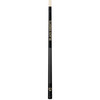 Full-length vertical view of the Army Black Knights 19oz Team Color Laser Etched 58" Cue, showing its black team-color butt, gold accents, natural-colored shaft, and Army graphics.