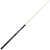 Angled full-length view of the Army Black Knights 19oz Team Color Laser Etched 58" Cue, highlighting its natural-colored shaft, black and gold team design, and two-piece construction.