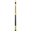 Vertical product view of the Minnesota Golden Gophers 19oz Team Color Laser Etched 58" Cue, showing its gold team-color detailing, dark grip section, and laser-etched Minnesota graphics.