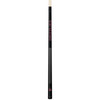 Vertical product view of the Montana Grizzlies 19oz Team Color Laser Etched 58" Cue, showing its dark team-color detailing, contrasting grip section, and laser-etched Montana graphics.