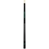 Vertical close-up view of the South Florida Bulls 19oz Team Color Laser Etched Cue featuring green, gold, and black team-color styling with USF Bulls detailing along the cue butt.