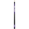 Vertical close-up view of the TCU Horned Frogs 19oz Team Color Laser Etched Cue featuring purple, black, and white team-color styling with TCU Horned Frogs detailing along the cue butt.
