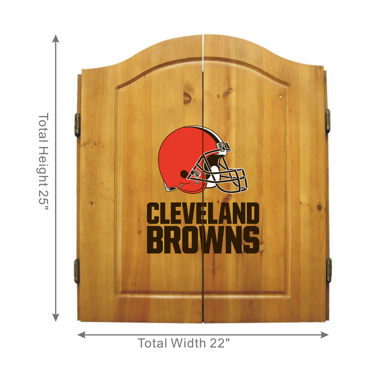 Cleveland Browns Fan's Choice Dartboard Set – Sports Fanz