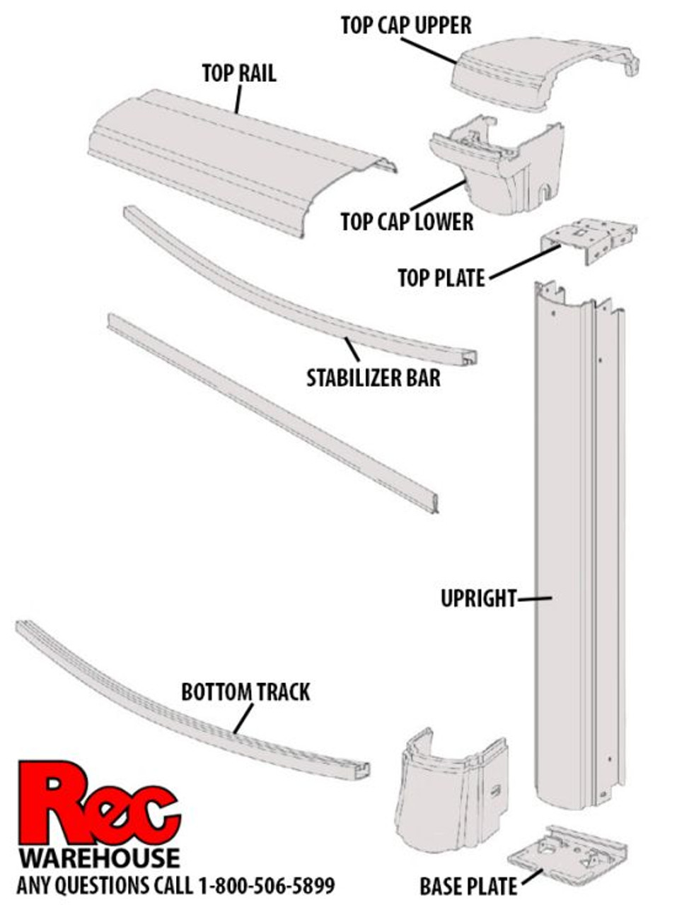 15614, Wilbar, Stepped,  5.5". Top. Plate. FREE SHIPPING.