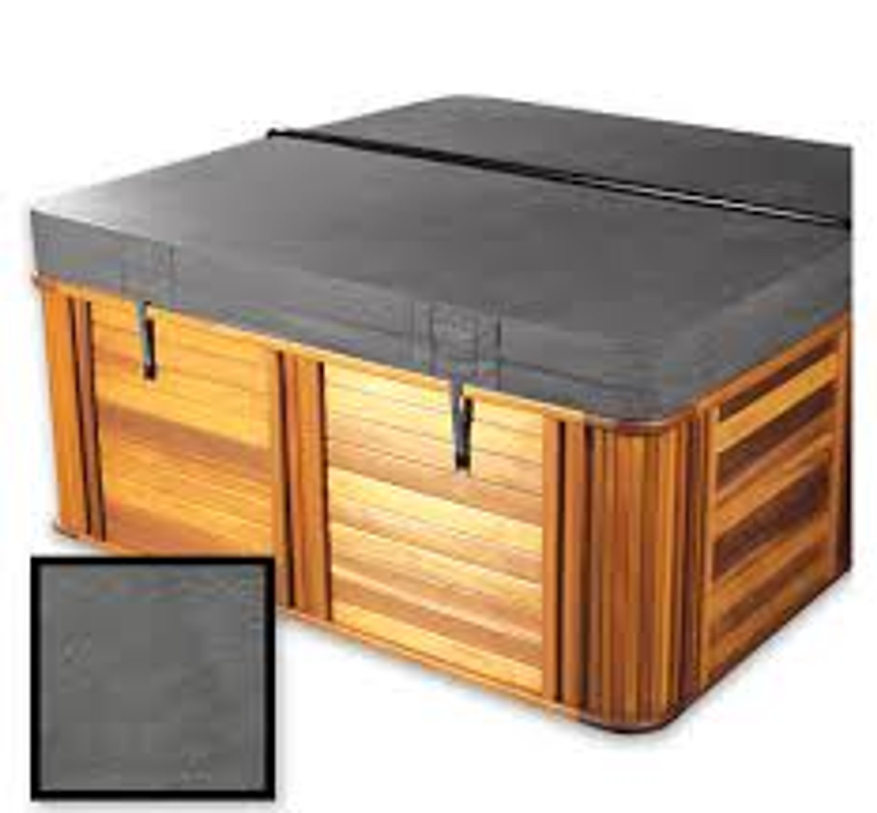 Western Red Cedar & Redwood Hot Tubs and Roll-Up Spa Covers