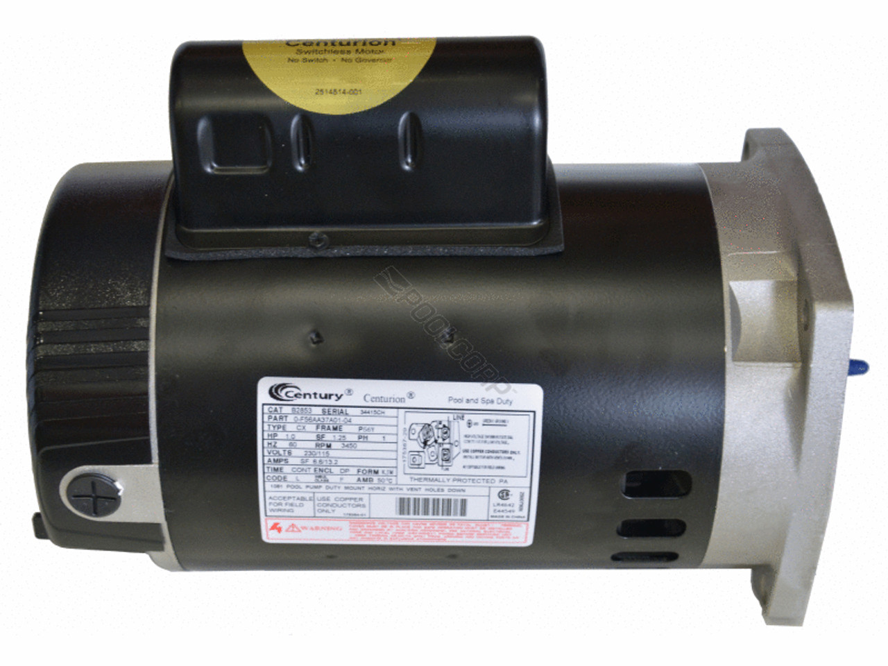 pentair pump motor