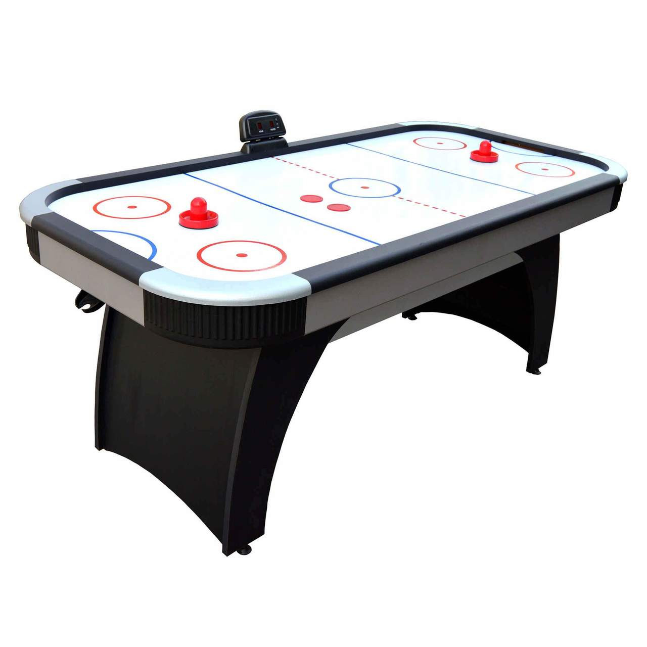 NG1029H, BG1029H, 6', Air Hockey, Game Table, LED, Electronic Scoring,  AH-03,  FREE SHIPPING, Hathaway, blue wave