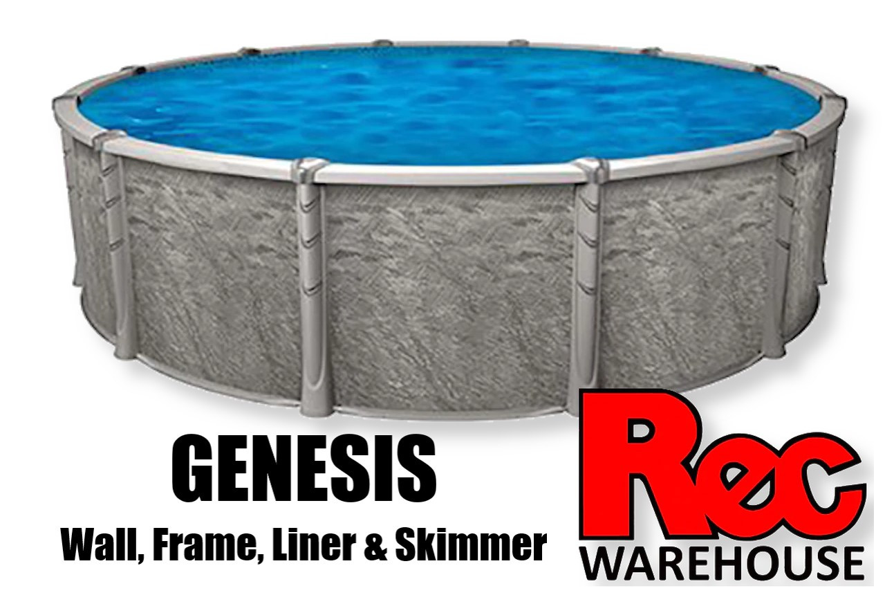 54" Genesis Resin Replacement Package
Wall, Frame, Liner & Skimmer
Available Sizes: 15', 18', 24', 27', 30', 15'x30' & 18'x33'