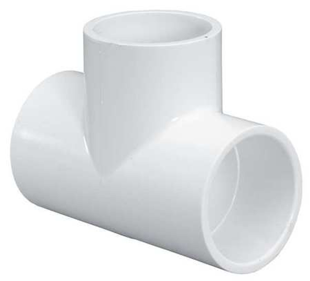 401-020,  2", Sch-40, PVC, Tee, Slip x 2", Slip x 2", Slip x 2", 10 PACK, 10025528146242 , 25528146245 , 401020 , 49081146245 , 68729 , 7085-0 , LAS-56-4056, Lasco, 852673903559